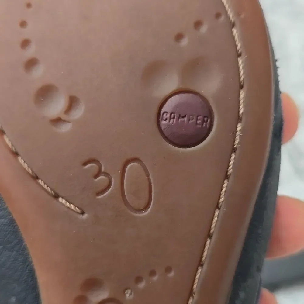 CAMPER Black Ballerina Shoes girls  size /30‎